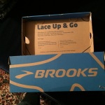 brooks running shoes, packaging, branding